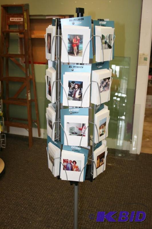 lot 214 image: Card rack and cards