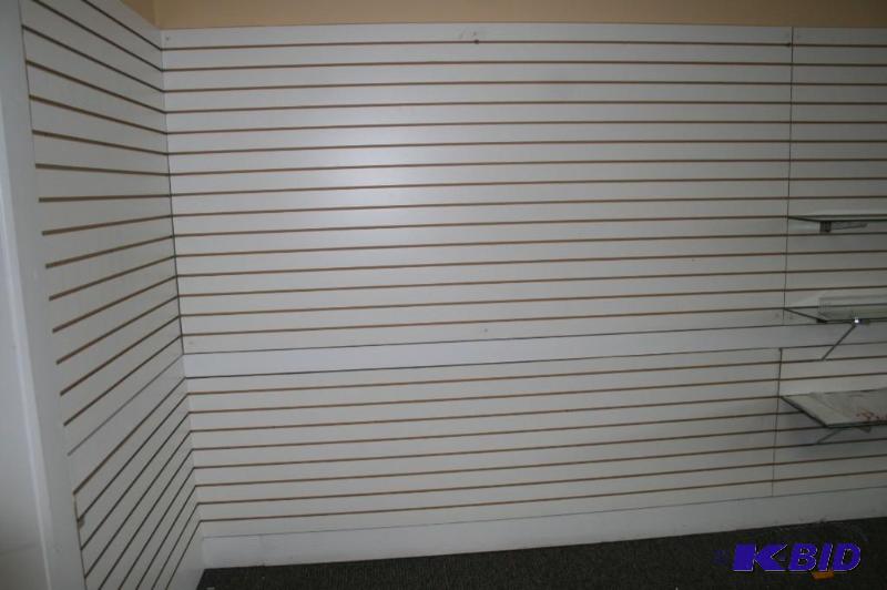 lot 235 image: Slat Board Wall Panel