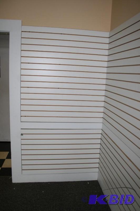 lot 238 image: Slat Board Wall Panel