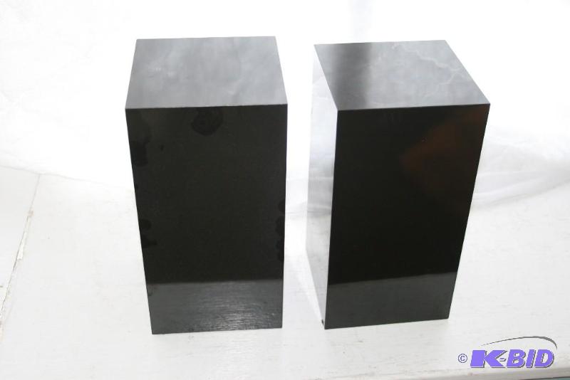 lot 37 image: Formica Display Stands- Lot of 2