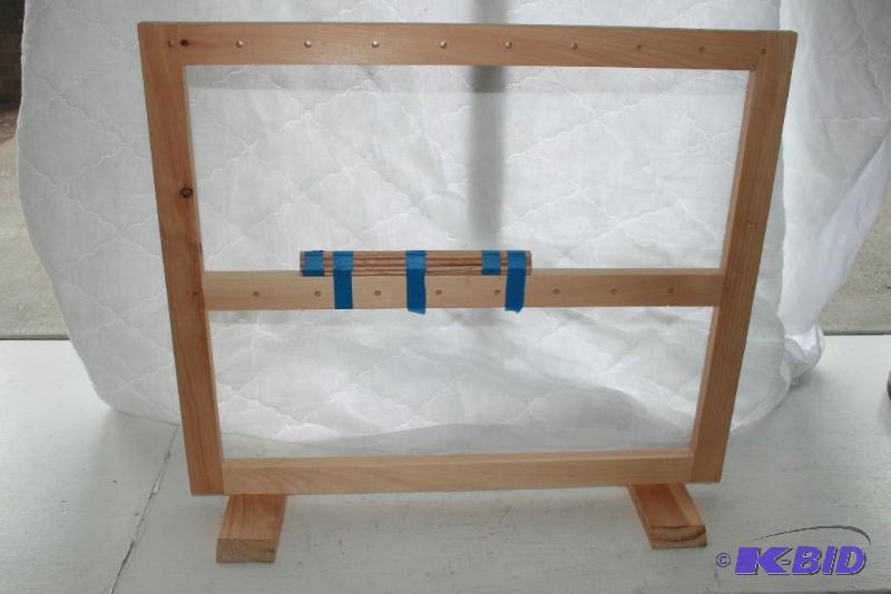 lot 41 image: Wood Jewelry Display