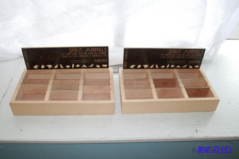 lot 57 image: Display case- lot of 2