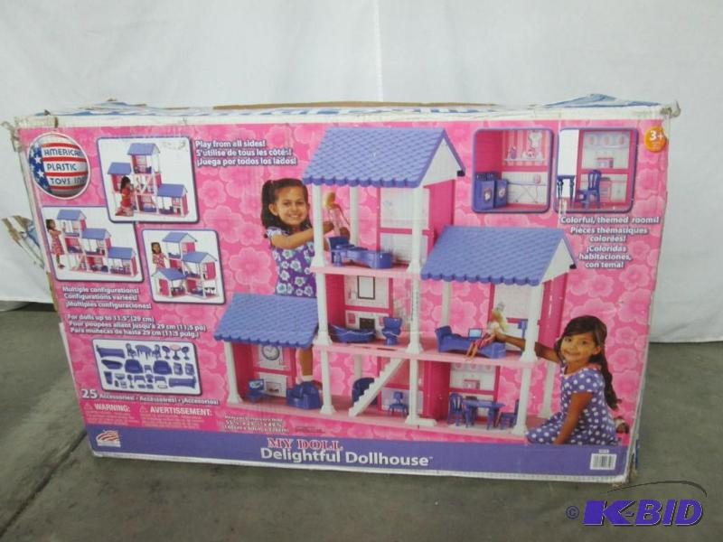 american plastic dollhouse