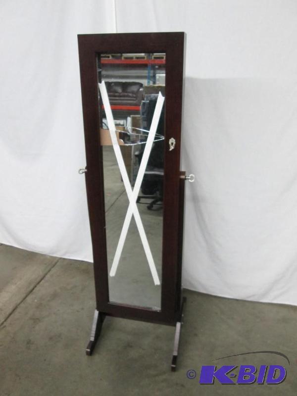 Mirror with Jewelry Cabinet