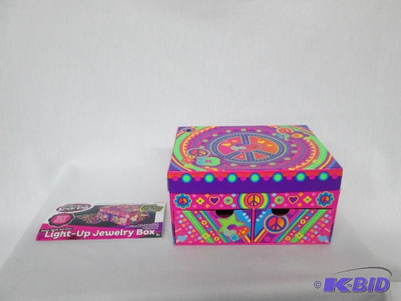 Cra-Z-Art Shimmer n Sparkle Light-Up Jewelry Box