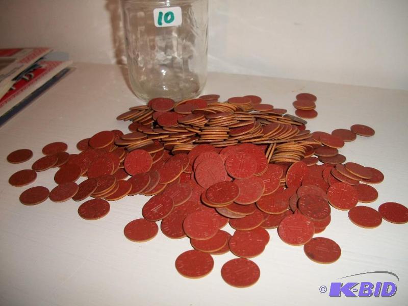 Approx. 600 WWII OPA Ration Red Points