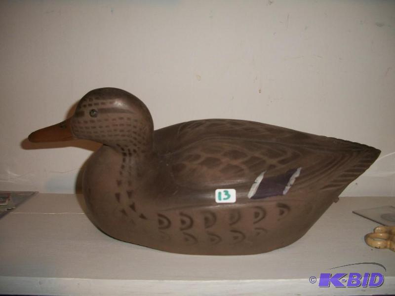 Vintage Rubber Duck Decoy - No Leaks