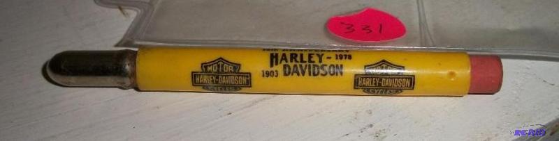 Harley Davidson bullet pencil