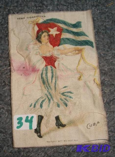 1900s Nebo Cigarette Silk