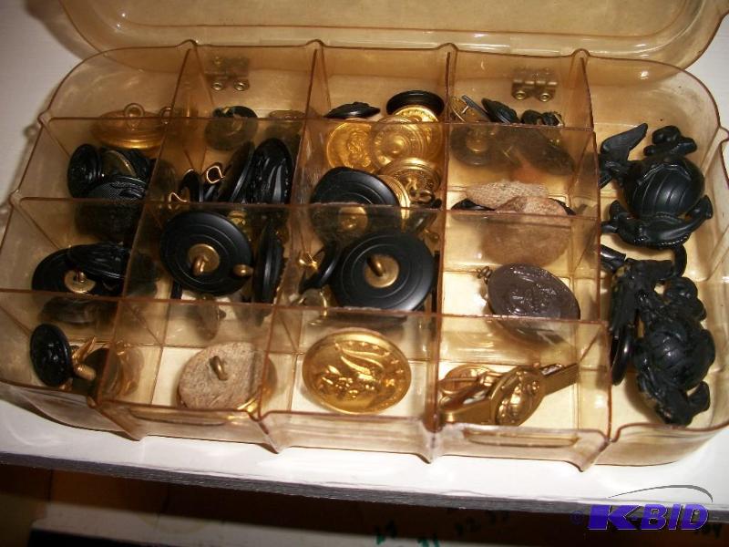 Box of Military Items