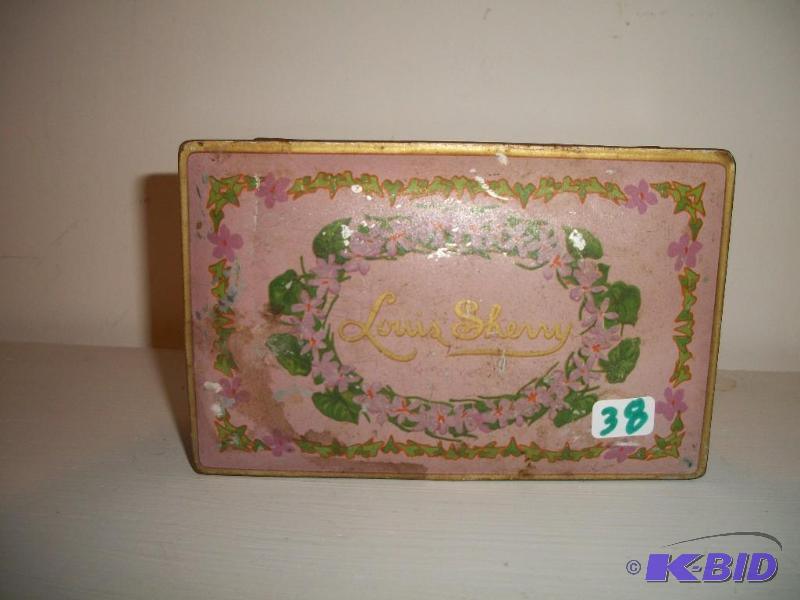 Louis Sherry 1930s Candy Tin