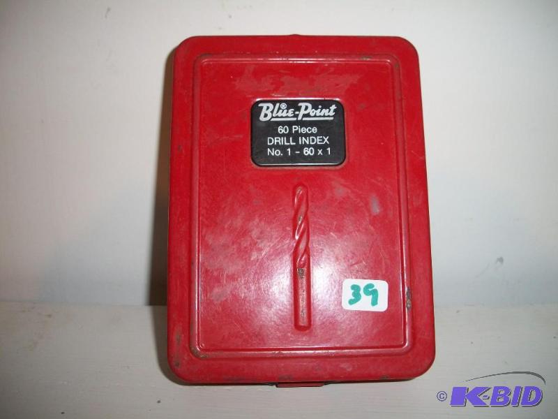 Blue Point 60 Piece Drill Index EMPTY box