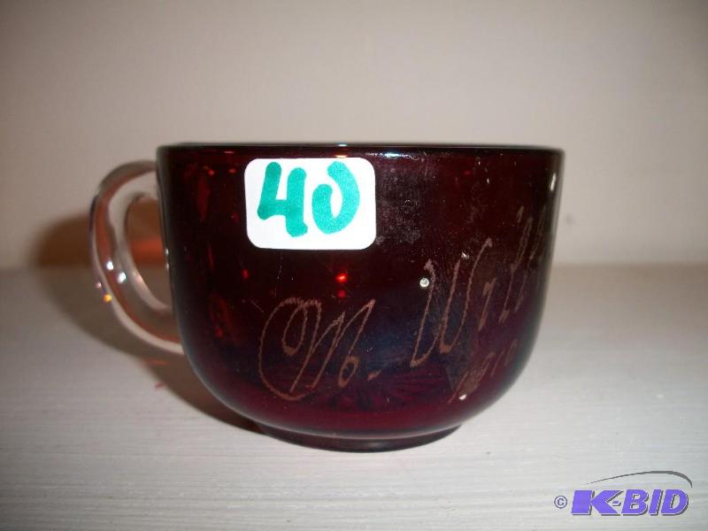 1910 Col. Willis Red Flash Cup