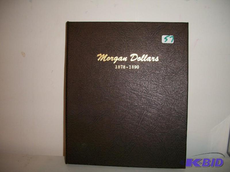 Morgan dollar book 1878-1890