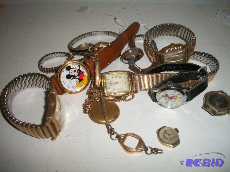 Collection of old watches