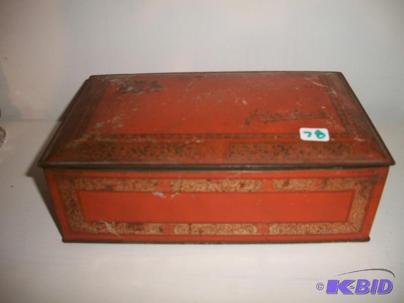 Antique Jonsons candy box