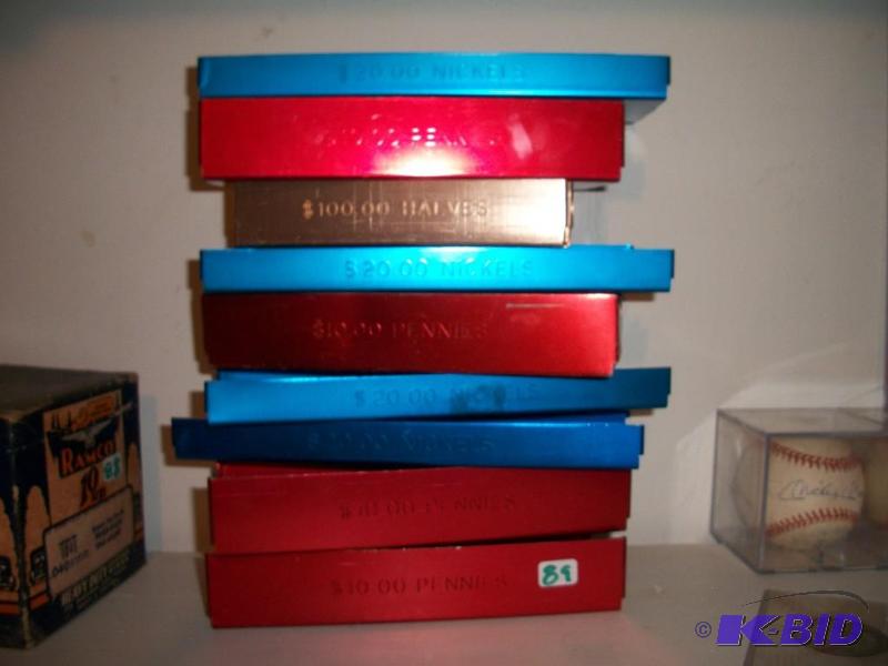 Metal coin trays