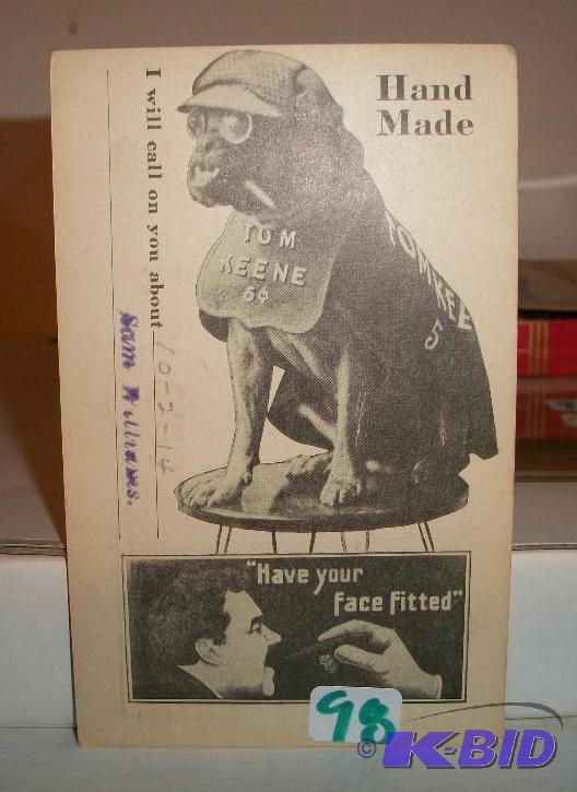 1914 tobacco postcard