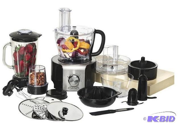 lot 33 image: Chefs Mark 7 Cup 14 in 1 Food Processor  Missing a few pieces, New out of Box