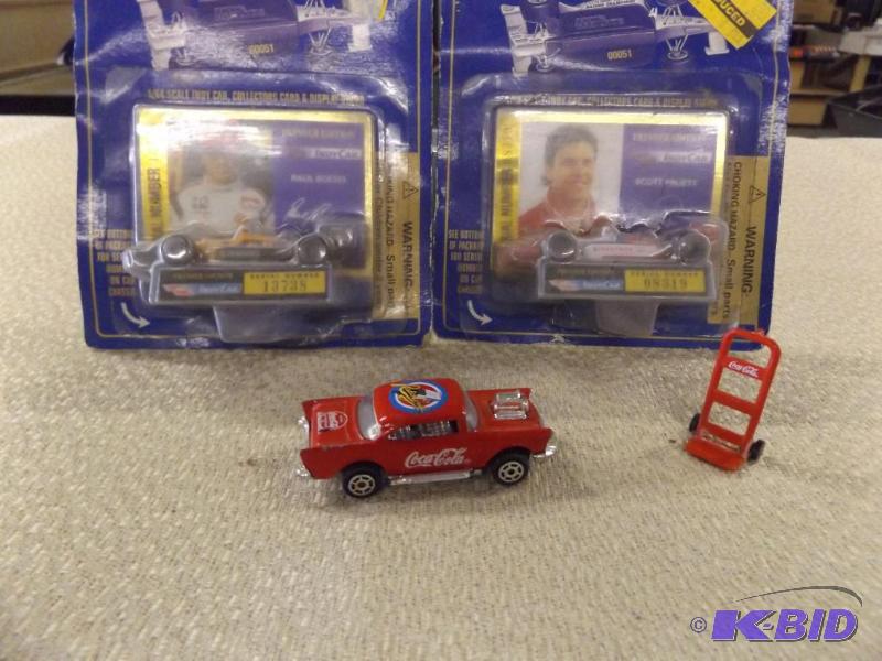 lot 453 image: Scott Pruett Indy Car and Raul Boesel Indy Ca...