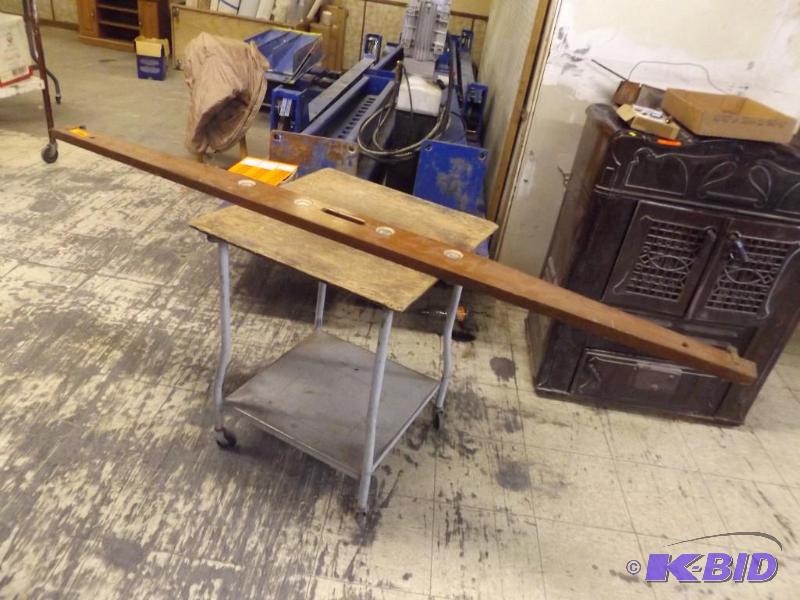 lot 578 image: Sands Level & Tool Co. Wooden Level...