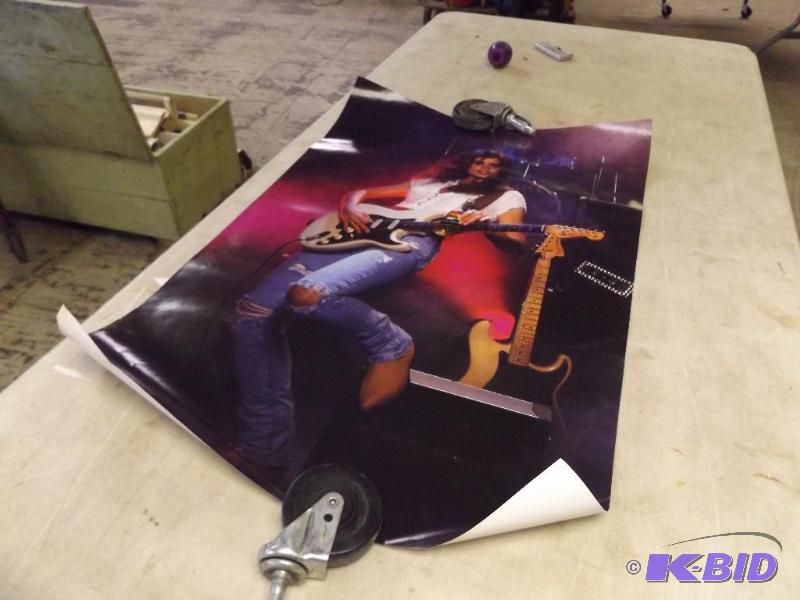 lot 593 image: Lot of Posters, movie posters, beer advertisi...