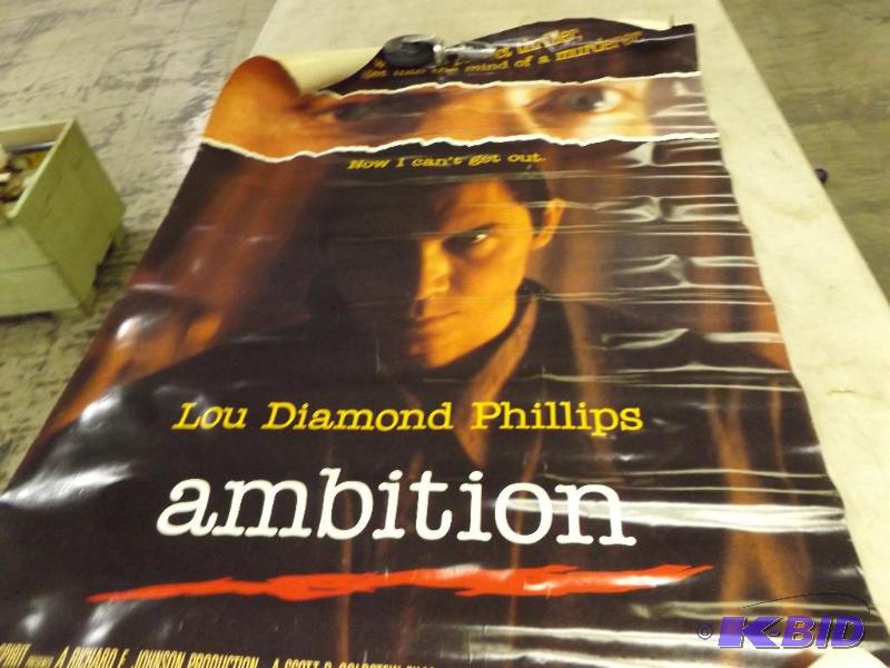 lot 594 image: Lot of Posters, movie posters, beer advertisi...