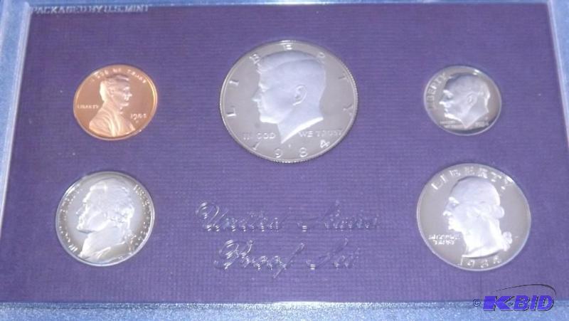 1984 proof set...