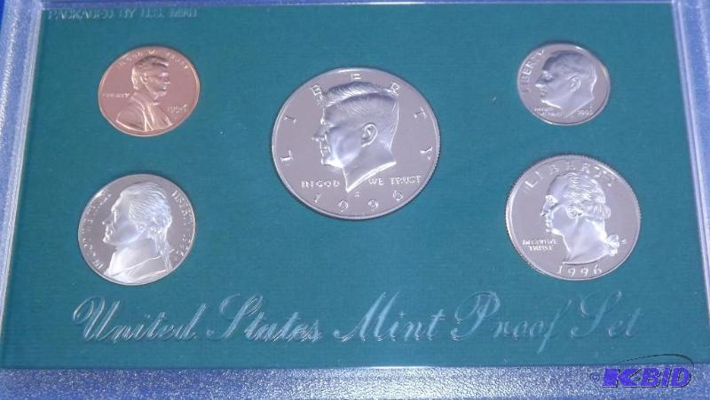 1996 proof set...