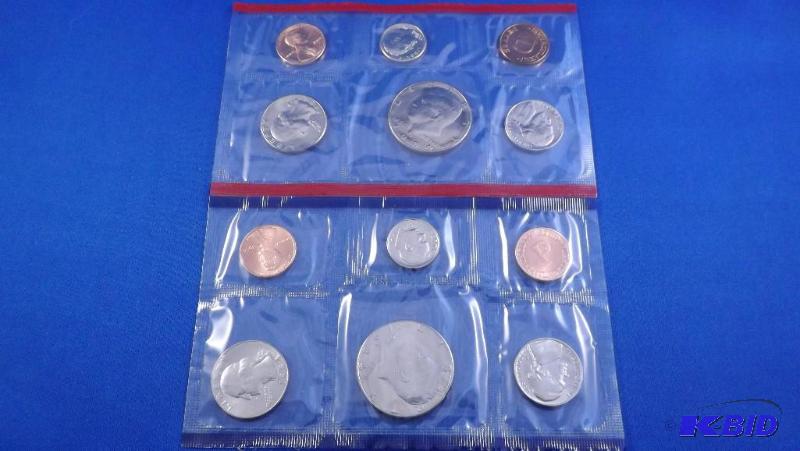 1984 Uncirculated Mint Coin Set...