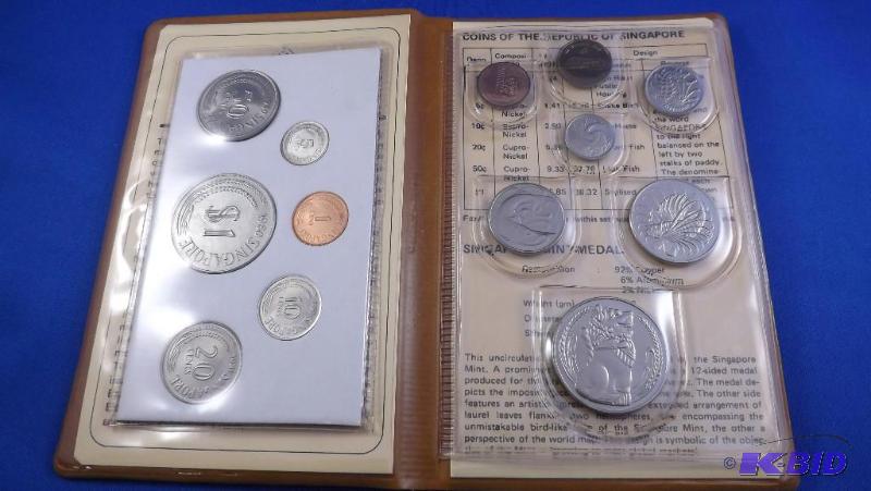 1983 Uncirculated Singapore mint set...