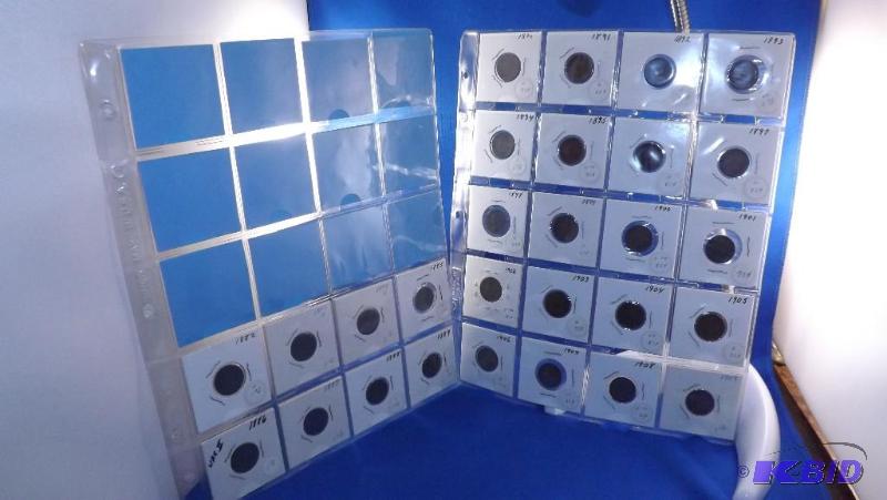 28 Coins in this Indian head penny collection...