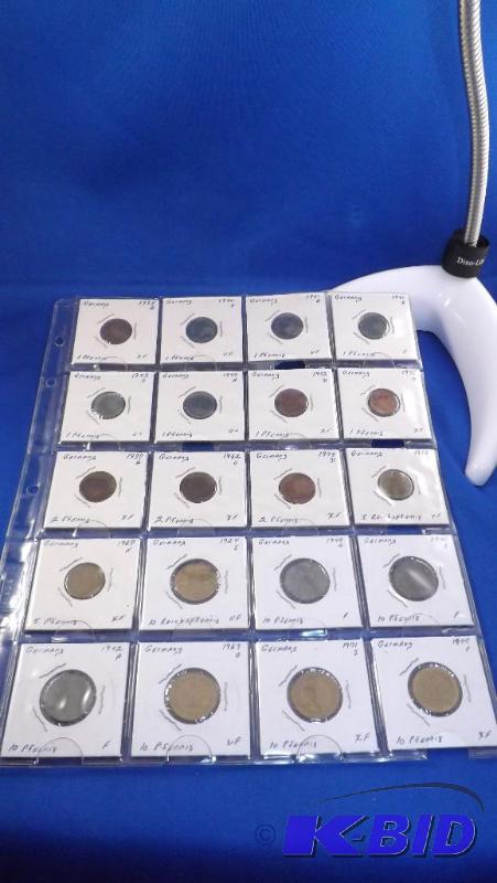 20 coins in this Foreign coin lot. (See pictu...