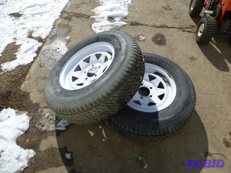 lot 11 image: Transmaster&nbspTires & Rims ST20575R...