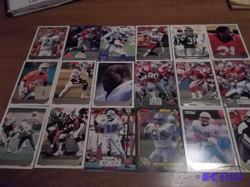 18-1993 Topps Football Cards...