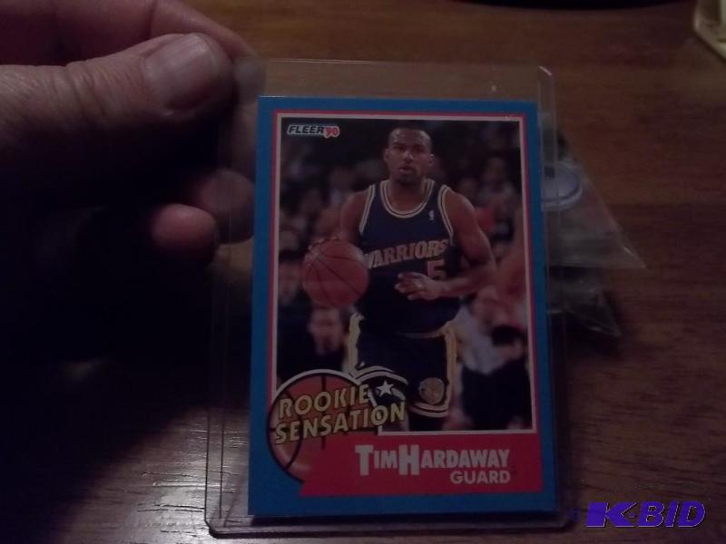 1990 Fleer Tim Hardaway&nbsp(8) Basketball C...