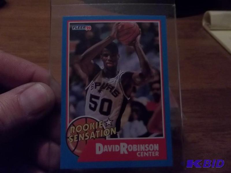 1990 Fleer&nbspDavid Robinson (1) Basketball...