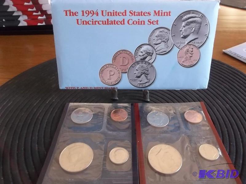 1994 US Mint Unc. Coin Set P&ampD...