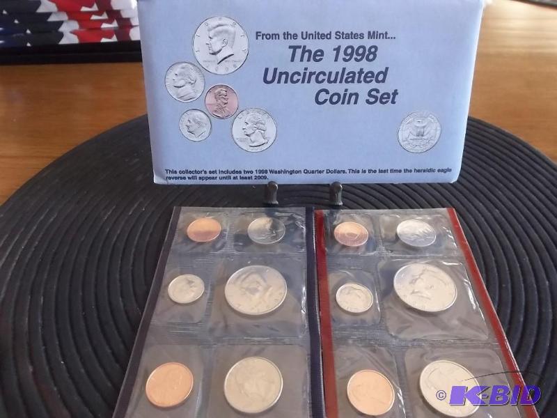 1998 US Mint Unc. Coin Set P&ampD...