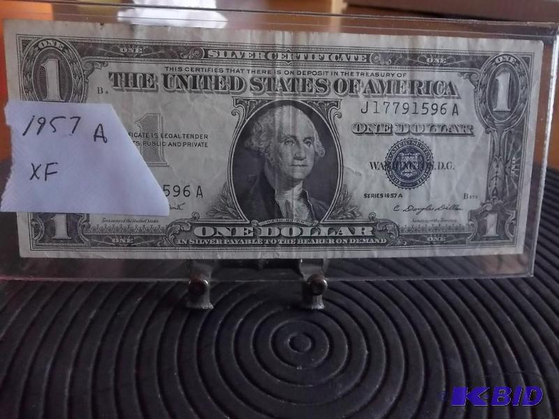 US $1 Silver Certificate 1957 A Series XF...