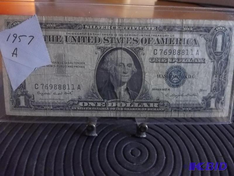 US $1 Silver Certificate 1957 A Series...