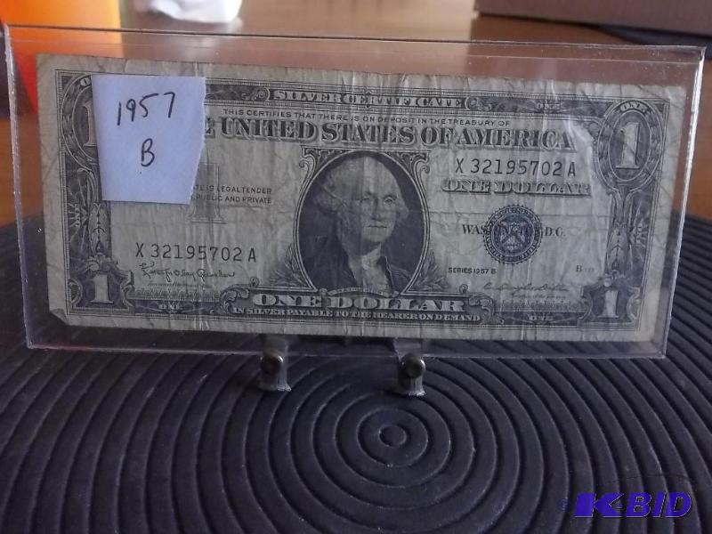 US $1 Silver Certificate B Series...