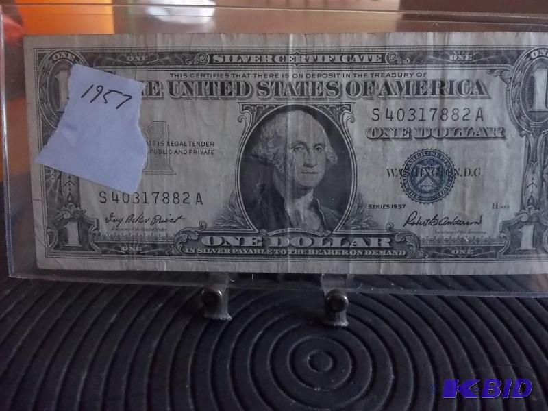 US $1 Silver Certificate 1957 Series...
