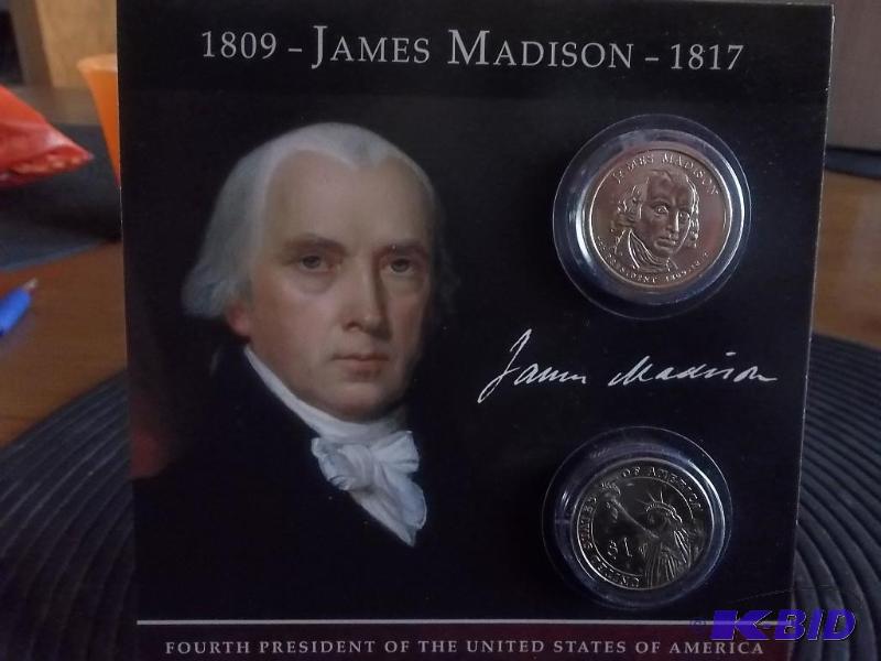 Presidential&nbspDollar Set James Madison 4t...