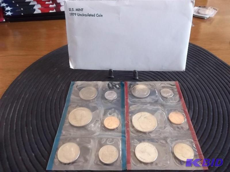 1979 US Mint Unc. Coin Set P&ampD...