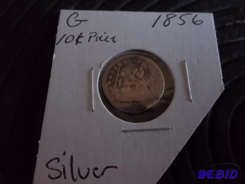 1856 Dime...