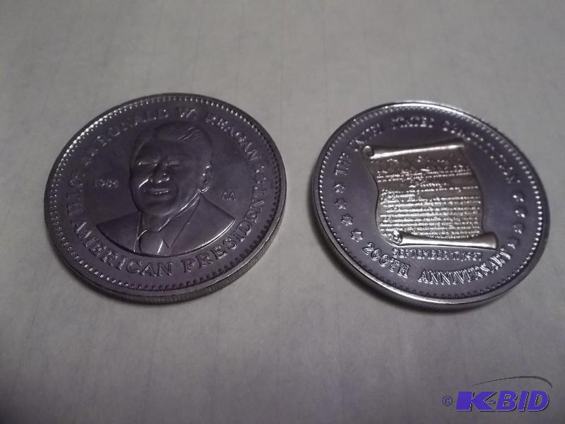Ronald Reagan Commemorative Coin, Double Eagl...