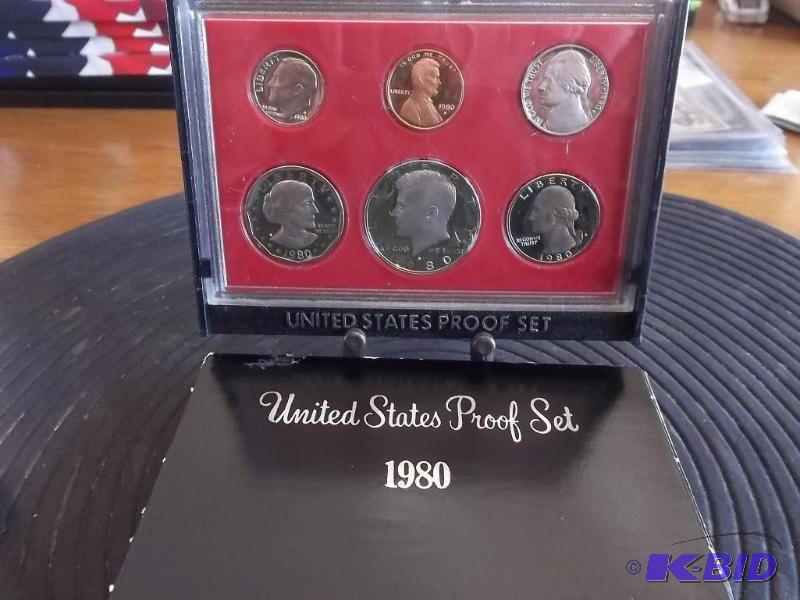 1980 US Mint Proof Set...