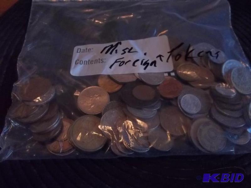 Bag Of Misc.&nbspForeign Coins...