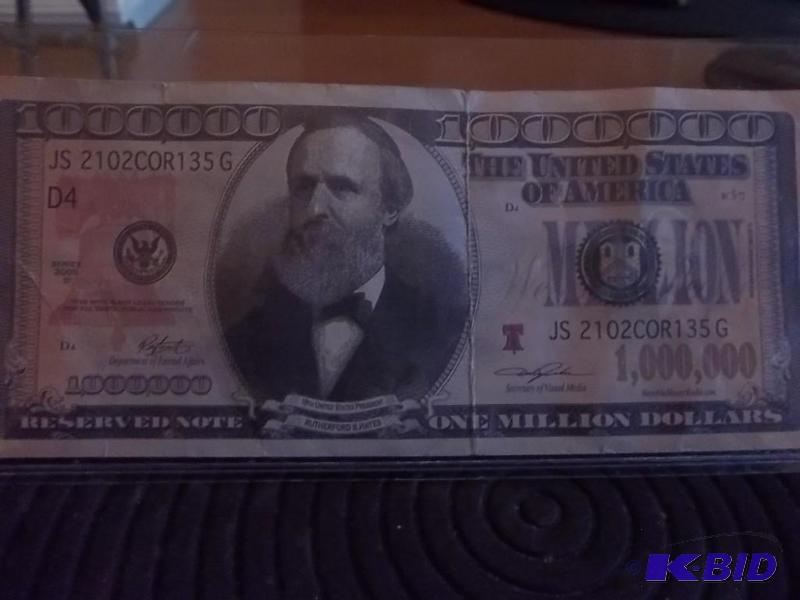 $1,000,000 Bill Series 2008 D (COPY)...